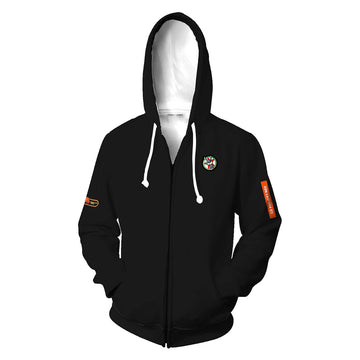 Videojuego Cyberpunk 2077 Cosplay Sudadera con Cremallera y Capucha para Adultos Unisex